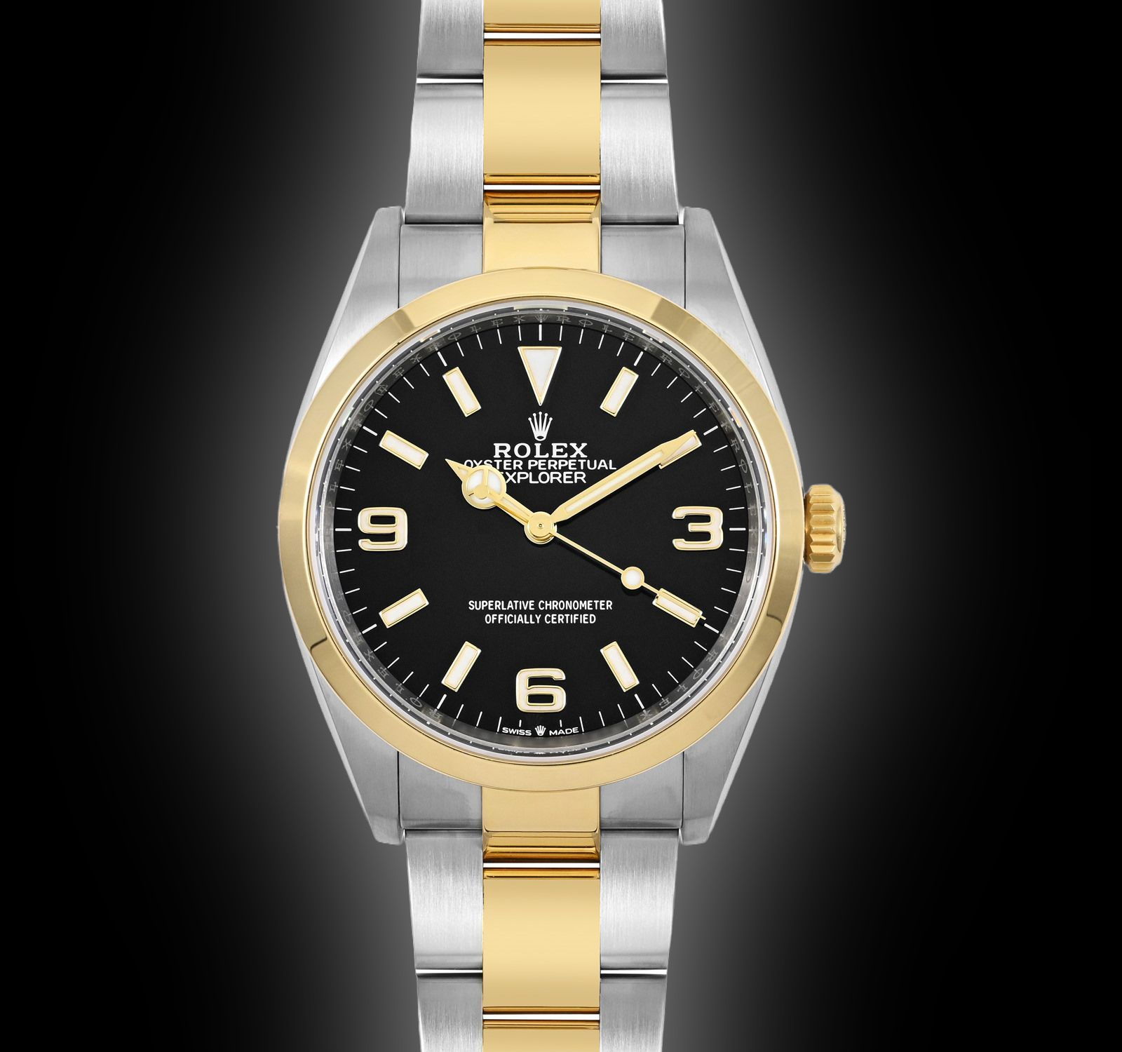 Rolex Explorer 124273 Black Dial, Stainless Steel, Chronometer